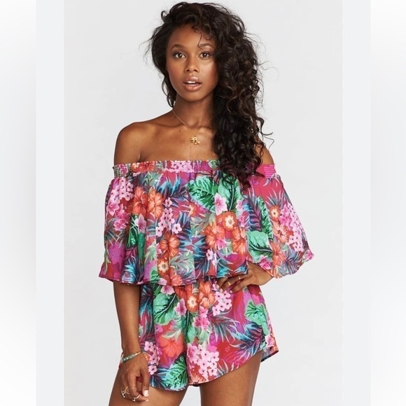 Show Me Your Mumu Rosarita Romper Size XS - Picture 1 of 11